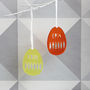 Personalised Easter Carrot Hanging Decoration, thumbnail 2 of 3