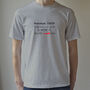 Personalised Favourite Song Download T Shirt, thumbnail 4 of 7