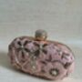 Pink Embroidered Handcrafted Clutch Bag, thumbnail 5 of 12