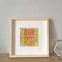 Personalised Happy Place Map Print, thumbnail 4 of 7