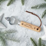 Wooden Bottle Opener 'Cold Beer And Christmas Cheer', thumbnail 1 of 2