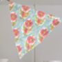 Hand Block Print Bunting Cotton, thumbnail 3 of 4