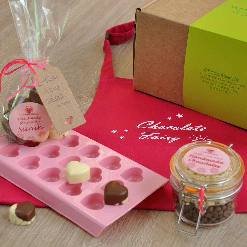 Valentines Kids Activity Heart Chocolates Making Kit