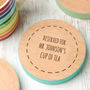Personalised Wooden Drinks Coaster For Teacher, thumbnail 1 of 7