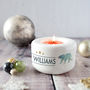 Personalised Arctic Animals Candle Holder, thumbnail 3 of 7
