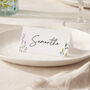Wildflowers Wedding Place Cards, thumbnail 2 of 2