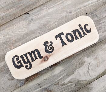 Driftwood Style Sign, 6 of 12