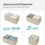 Five Drawer Fabric Storage Organizer For Any Room, thumbnail 6 of 12