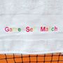 Personalised Game Set Match Tennis Towel, thumbnail 2 of 5
