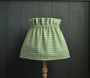 Dolly Green Gingham Scrunchie Lampshade, thumbnail 1 of 3