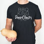 BBQ King Cooking Organic Unisex T Shirt, thumbnail 1 of 5