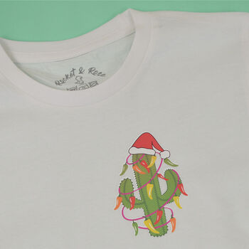 'Have Yourself A Merry Little Cactus' Kids T Shirt, 3 of 3