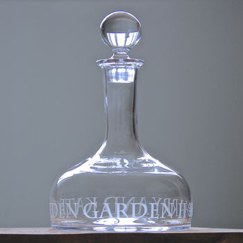 Personalised Ships Decanter, 5 of 5