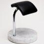 Bianco Carrara Marble Watch Stand Silver, thumbnail 1 of 6