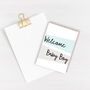 Welcome Baby Boy Card, thumbnail 1 of 2