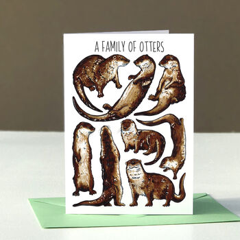 Wildlife Collective Nouns Greetings Card Pack, 4 of 11