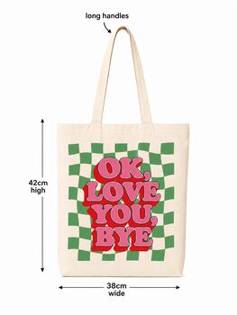 Lyrics Tote Bag, 2 of 2