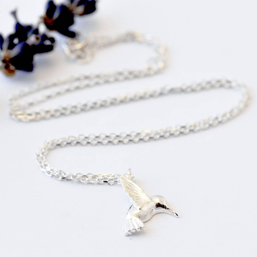 Hummingbird Necklace By Heather Scott Jewellery | notonthehighstreet.com