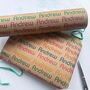 Retro 1980's Name Personalised Wrapping Paper, thumbnail 5 of 7
