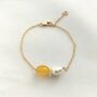 Citrine And Pearl Bracelet, thumbnail 2 of 2