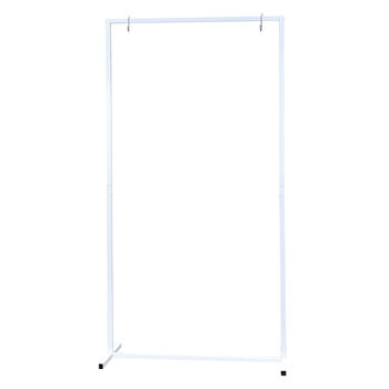 White Metal Entrance Sign Stand, 4 of 4