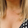 Tiny Gold Star Necklace, thumbnail 9 of 11