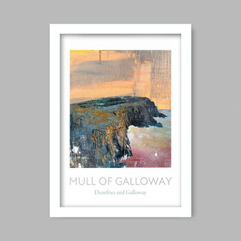 Mull Of Galloway Scottish Coastal Poster Print, 5 of 5