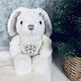 Personalised Little Snowflake Bunny, thumbnail 1 of 4