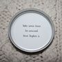 Personalised Take It Easy Secret Message Scented Candle, thumbnail 3 of 4