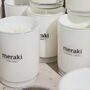 Meraki Fresh Cotton Scented Candle, thumbnail 7 of 7