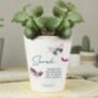 Personalised Butterfly Plant Pot, thumbnail 3 of 3