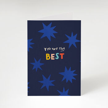 You Are The Best Celebration Card, 2 of 2