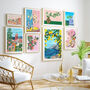 Flowers And Lemons Wall Art | Hand Painted Botanical Still Life Print, thumbnail 10 of 11