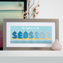 Personalised At The Seaside Art, thumbnail 1 of 3