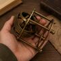 Custom Antique Style Three Inch Celestial Armillary, thumbnail 3 of 5