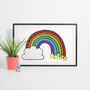 Rainbow Cloud Print, thumbnail 2 of 3