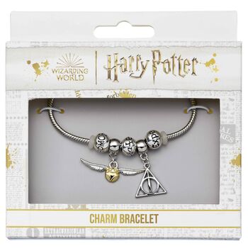 Harry Potter Charm Bracelet Including Charms Silver, 2 of 2