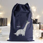 Personalised Dinosaur Santa Sack, thumbnail 1 of 2