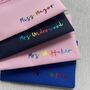 Personalised Teacher's Name School Rainbow Pencil Case, thumbnail 5 of 5
