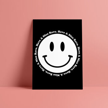 'Have A Nice Rave' Print, 8 of 10