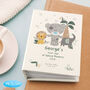 Personalised Jungle Animals New Baby Photo Album, thumbnail 2 of 2