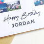 Personalised 21st Birthday Photo Collage Card, thumbnail 4 of 8
