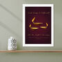 Personalised Diwali Diyas Wall Print, thumbnail 6 of 6
