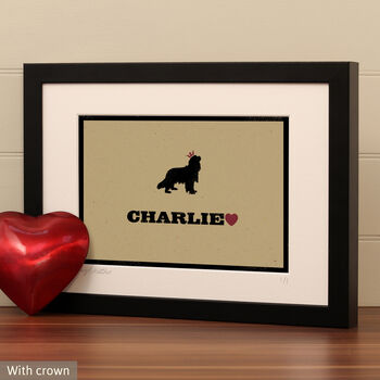 Personalised Print For One Or Two King Charles Spaniels, 3 of 12