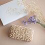 Lana Champagne Gold Velvet Clutch, thumbnail 2 of 6