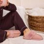 Luxury Faux Fur Women's Memory Foam Mule Slippers, thumbnail 11 of 12