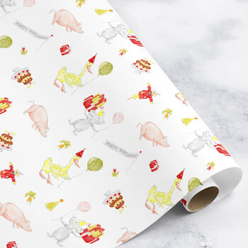 Farm Animal Wrapping Paper Roll Or Folded, 2 of 3