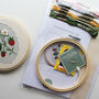 Strawberries On A Vine Beginner Embroidery Kit, Hand Embroidery, thumbnail 5 of 5
