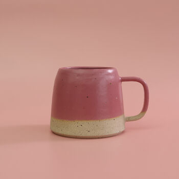 Hot Tea Handmade Ceramic Mug, White Or Pink Hottie Gift, 5 of 7