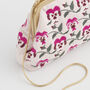 Pansy Victoriana Pink Clutch, thumbnail 7 of 8